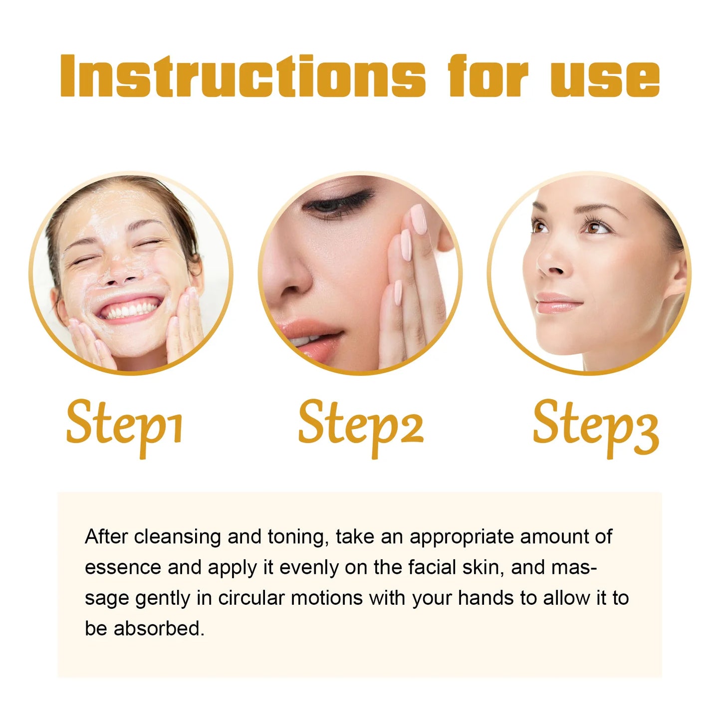 Rice Hyaluronic Acid Essence - For Dark Spots, Moisturizing, Hydrating, Brightening, Facial Essence