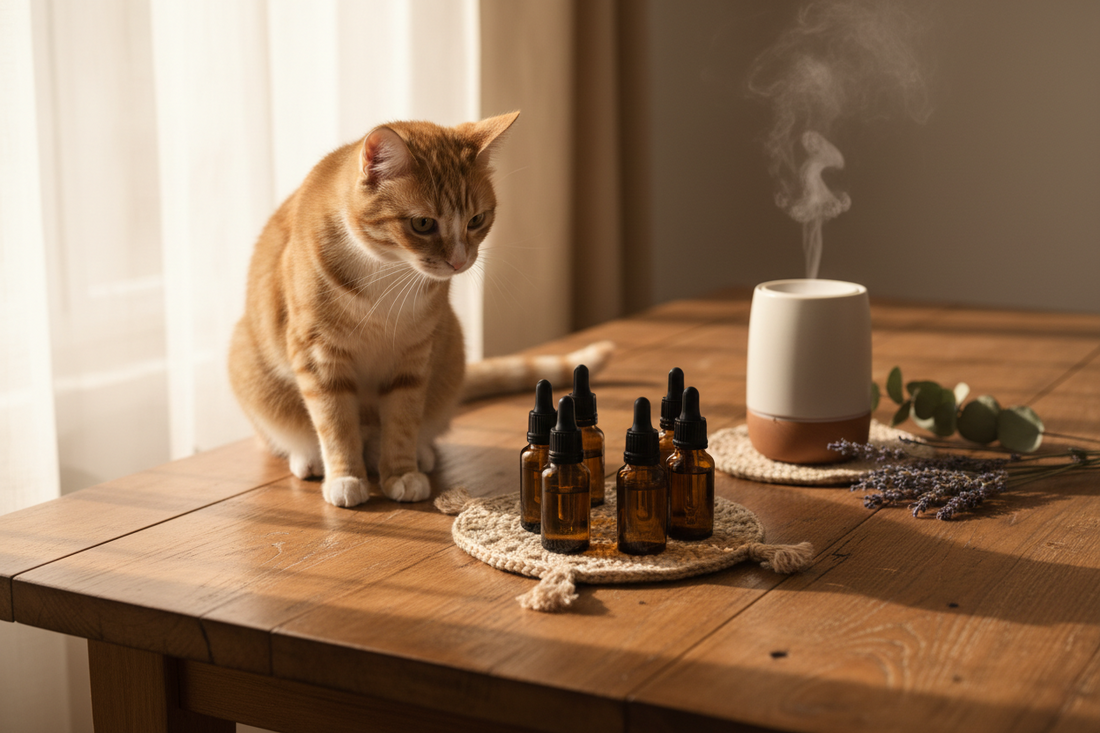 Aromatherapy and Cats: How to Create a Calm Environment Responsibly