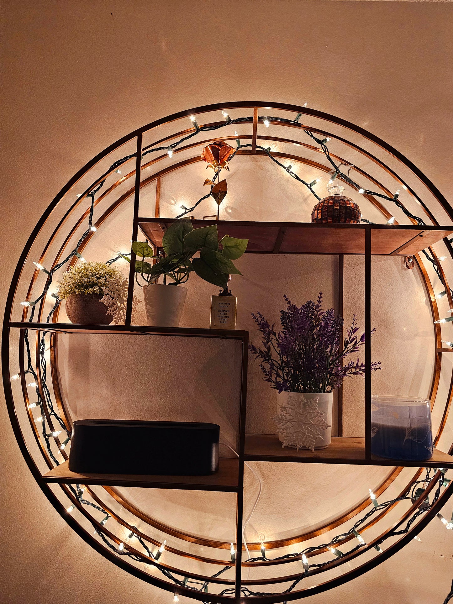 Flame Air Diffuser with 9 Colors for Calming/Relaxing Sensation, Cool Mist Ultrasonic for Pure Essential Oils - Flame Diffuser Humidifier with Multi-Color Fire LED Light for Aromatherapy - Auto off Protection