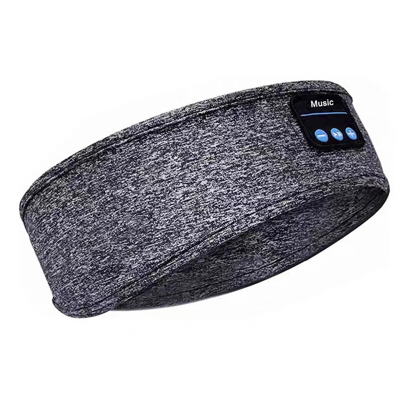 Moisture-Wicking Running Headband Music Ideal Outdoor Enthusiasts