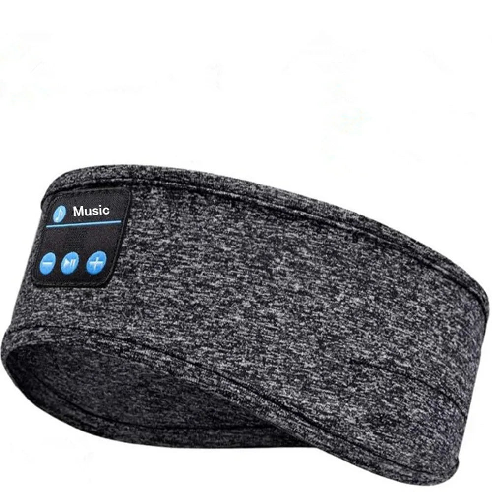 Moisture-Wicking Running Headband Music Ideal Outdoor Enthusiasts