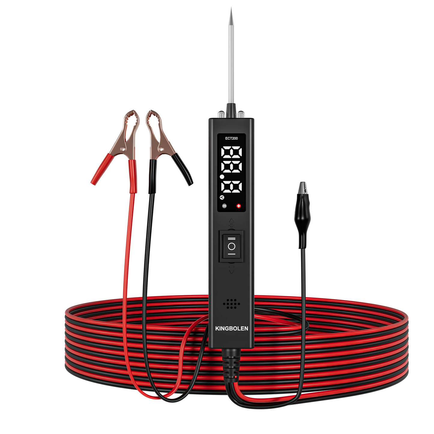 Car Battery Tester - 8V-32V, Automotive Power Probe Kit, Electrical System Test