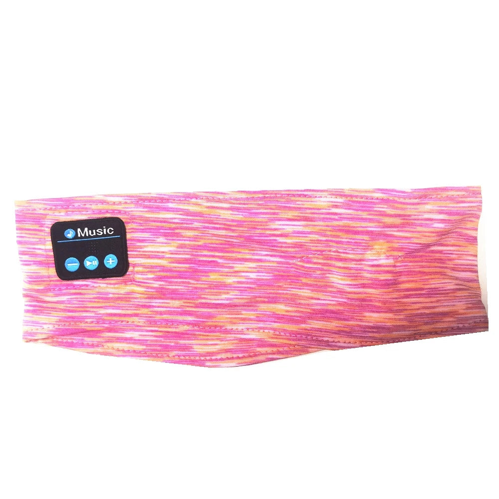 Moisture-Wicking Running Headband Music Ideal Outdoor Enthusiasts