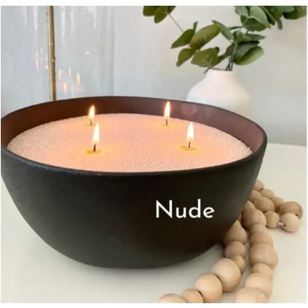 Pearl Sand Candle - Accident Safe Candle, Marble Candle, Elegant Pearl Candle, Portable, Re-usable Sand, Self-extinguished