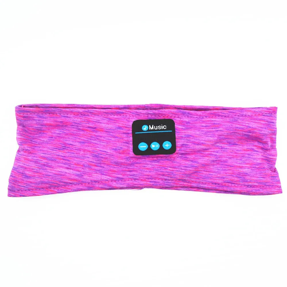 Moisture-Wicking Running Headband Music Ideal Outdoor Enthusiasts